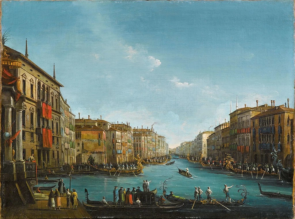 La Regata sul Canal Grande, Venezia